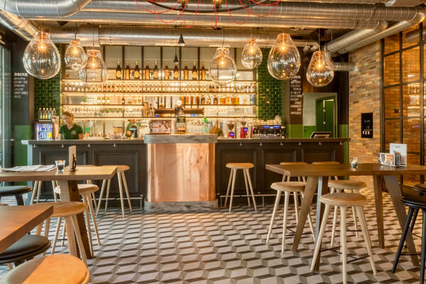 Cafe Picture of a modern cafe